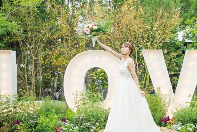「世界一のガーデンデザイナーの庭で写すフォトウェディング相談会」ブライダルフェアの画像_1